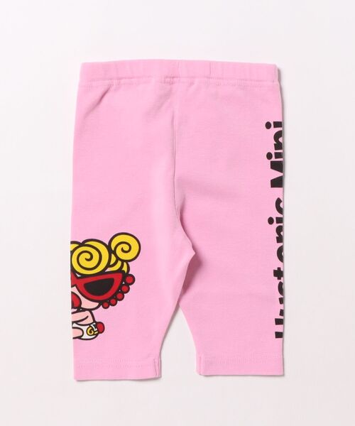 HYSTERIC MINI(ヒステリックミニ)の「MINI&FRIENDS 5分丈レギンス(その他パンツ・キッズ・ベビーピンク/ブラック・90/80)」の3枚目の写真