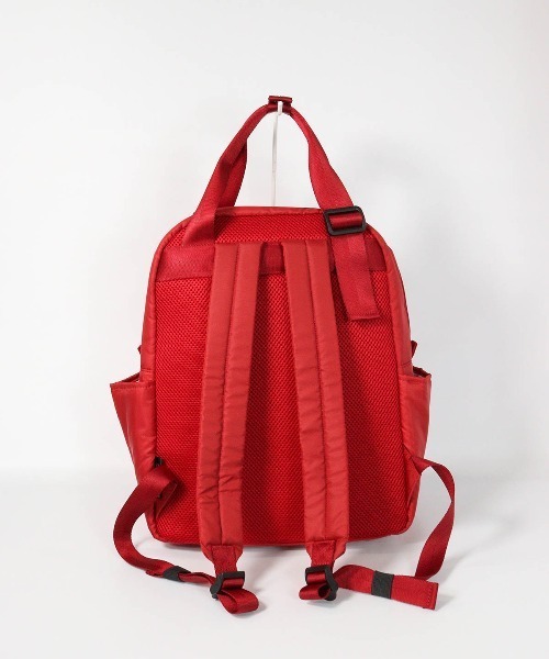 Picone CLUB（ピッコーネクラブ）の「中わたリュック（バックパック/リュック・レディース・ブラック/ベージュ/レッド・FREE）」の7枚目の写真