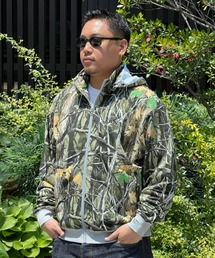 【Rivvia PROJECTS】CAMO ZIP HOODIE