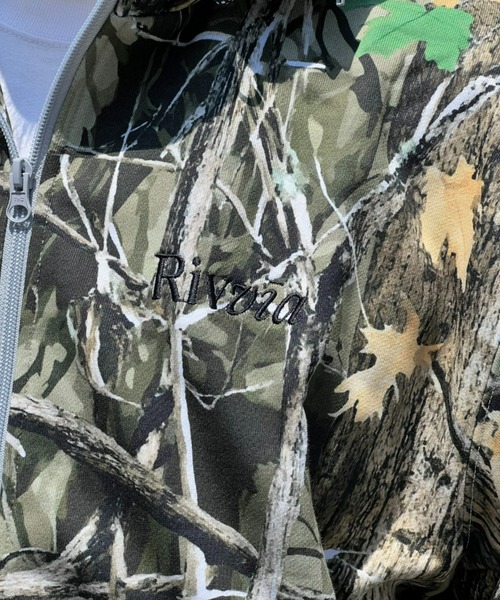 Rivvia PROJECTS(リヴィアプロジェクツ)の「【Rivvia PROJECTS】CAMO ZIP HOODIE(パーカー・メンズ・ブラック系その他/オリーブ系・LARGE/X-LARGE/MEDIUM)」の11枚目の写真