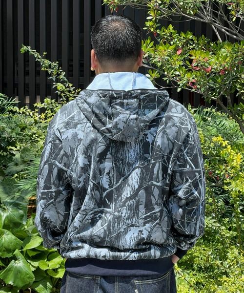 Rivvia PROJECTS(リヴィアプロジェクツ)の「【Rivvia PROJECTS】CAMO ZIP HOODIE(パーカー・メンズ・ブラック系その他/オリーブ系・LARGE/X-LARGE/MEDIUM)」の13枚目の写真