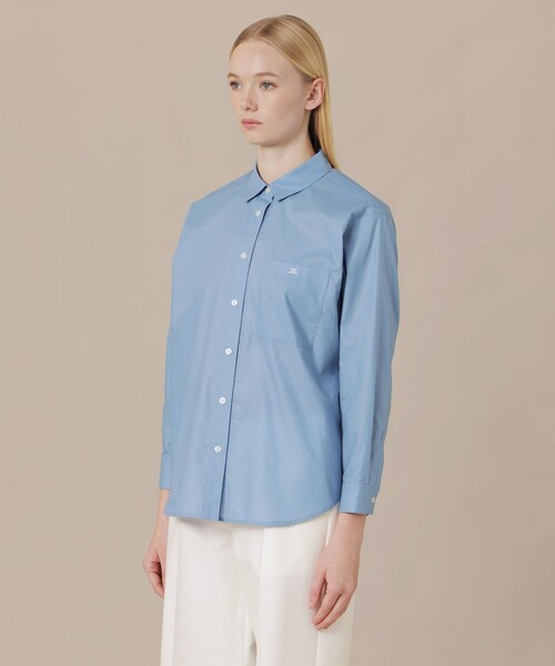 MACKINTOSH LONDON（マッキントッシュ ロンドン）の「シャンブレーローンシャツ（シャツ/ブラウス・レディース・ブルー系その他4・38/40）」の7枚目の写真
