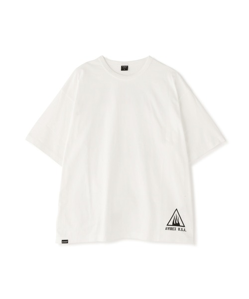 AVIREX（アヴィレックス）の「《WEB&DEPOT限定》BLACK SCORPIONS T-SHIRT / ブラックスコーピオンズ ティーシャツ / AVIREX / アヴィレックス（Tシャツ/カットソー・メンズ・ホワイト/サックスブルー/ブラック/レモンイエロー・XX-LARGE/X-LARGE/LARGE/MEDIUM）」の20枚目の写真