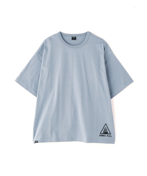 AVIREX（アヴィレックス）の「《WEB&DEPOT限定》BLACK SCORPIONS T-SHIRT / ブラックスコーピオンズ ティーシャツ / AVIREX / アヴィレックス（Tシャツ/カットソー・メンズ・ホワイト/サックスブルー/ブラック/レモンイエロー・XX-LARGE/X-LARGE/LARGE/MEDIUM）」の6枚目の写真