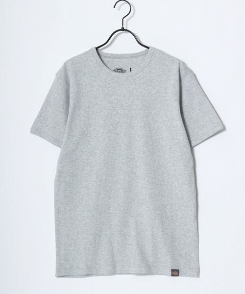 Dickies(ディッキーズ)の「Dickies/ディッキーズ タイトフィット デイリー テレコリブ 無地 ロゴ ワンポイント刺繍 クルーネック 半袖Tシャツ/レディース メンズ(Tシャツ/カットソー・メンズ・グレー/ブラック/ネイビー/ホワイト・M/L/XL)」の11枚目の写真