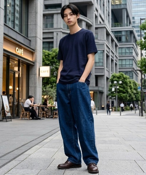 Dickies(ディッキーズ)の「Dickies/ディッキーズ タイトフィット デイリー テレコリブ 無地 ロゴ ワンポイント刺繍 クルーネック 半袖Tシャツ/レディース メンズ(Tシャツ/カットソー・メンズ・グレー/ブラック/ネイビー/ホワイト・M/L/XL)」の18枚目の写真