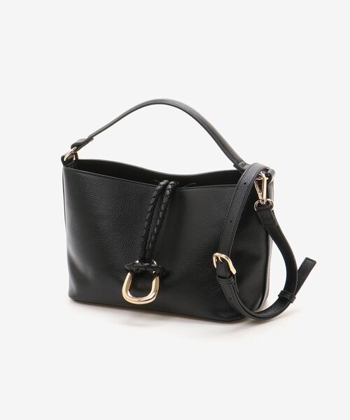 le.coeur blanc（ルクールブラン）の「リングモチーフ付きショルダー（ショルダーバッグ・レディース・ライトグレー/ブラック/ミント・FREE）」の10枚目の写真