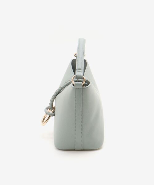 le.coeur blanc（ルクールブラン）の「リングモチーフ付きショルダー（ショルダーバッグ・レディース・ライトグレー/ブラック/ミント・FREE）」の19枚目の写真
