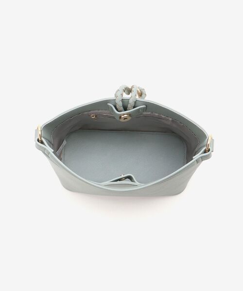 le.coeur blanc（ルクールブラン）の「リングモチーフ付きショルダー（ショルダーバッグ・レディース・ライトグレー/ブラック/ミント・FREE）」の16枚目の写真