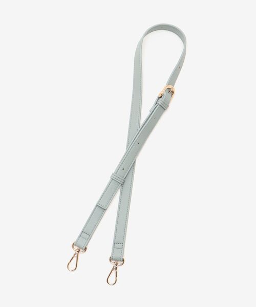 le.coeur blanc（ルクールブラン）の「リングモチーフ付きショルダー（ショルダーバッグ・レディース・ライトグレー/ブラック/ミント・FREE）」の12枚目の写真