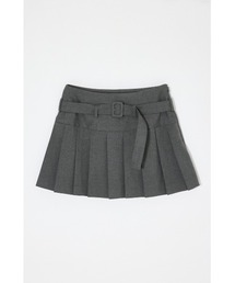 MOUSSY | LOW SLUNG PLEATED ミニスカート(スカート)