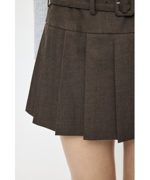 MOUSSY(マウジー)の「LOW SLUNG PLEATED ミニスカート(スカート・レディース・グレー/ブラウン・1/2)」の14枚目の写真