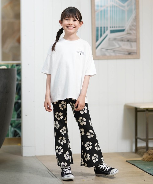 BILLABONG（ビラボン）の「BILLABONG/ビラボン キッズ GIRLS S/S TEEシャツ MESSAGE ARCH ルーズフィット  BG015251（Tシャツ/カットソー・キッズ・ブラック/ホワイト/サーモンピンク・150cm/130cm/140cm）」の6枚目の写真