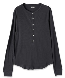 CONZ（コンズ）の「VINTAGE LIGHT RIB HENRY NECK L/S（Tシャツ/カットソー）」
