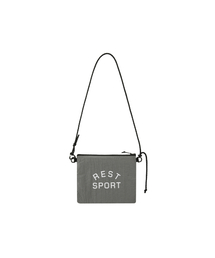 Rest&Recreation（レストアンドレクリエーション）の「NET SACOCHE BAG - GREY（メッセンジャーバッグ）」