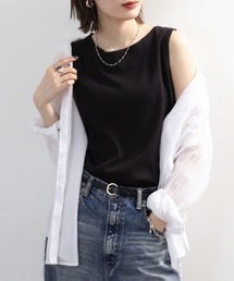 日*1様 d.i.a. ビーズ付き タンクトップ 黒 レディースのタンクトップ（ブラック/黒色系）ファッション通販 - ZOZOTOWN