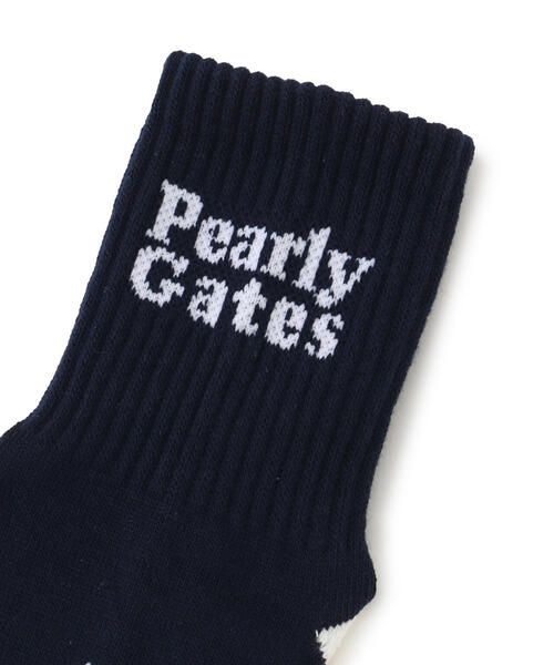 PEARLY GATES(パーリーゲイツ)の「【PEARLY GATES】差込スカルラビットショートSOX(ソックス/靴下・メンズ・ホワイト/ネイビー・FREE)」の6枚目の写真