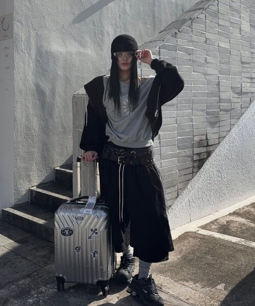 DEFGARMENTS（デフグラメンツ）の「PAINTING BLUSHED BURMUDA SHORTS [MELANGE]（その他パンツ・レディース・その他・SMALL/LARGE）」の12枚目の写真