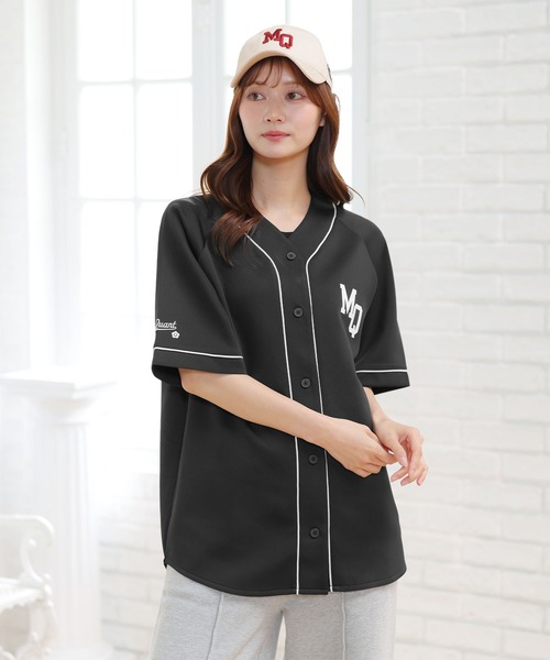 セール】ベースボールデザイン シャツ（Tシャツ/カットソー）｜MARY