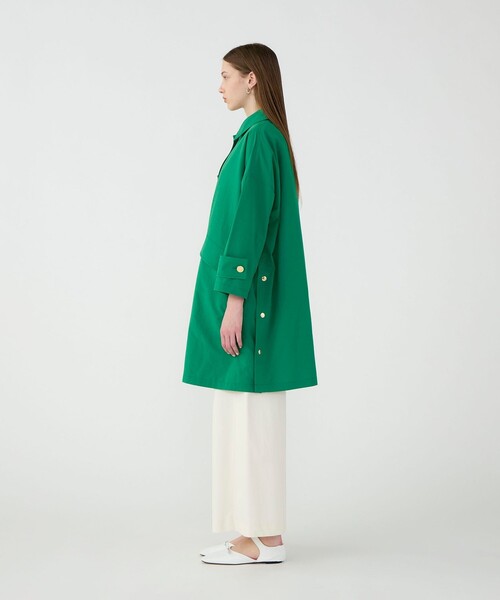 Mackintosh(マッキントッシュ)の「【別注】MACKINTOSH HUMBIE LONG コート(ステンカラーコート・レディース・グリーン・6)」の4枚目の写真