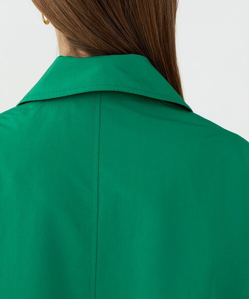 Mackintosh(マッキントッシュ)の「【別注】MACKINTOSH HUMBIE LONG コート(ステンカラーコート・レディース・グリーン・6)」の9枚目の写真