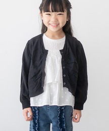 MAKE YOUR DAY（メイクユアデイ）の「薄手シアーカーディガン■80～140cm（カーディガン/ボレロ）」