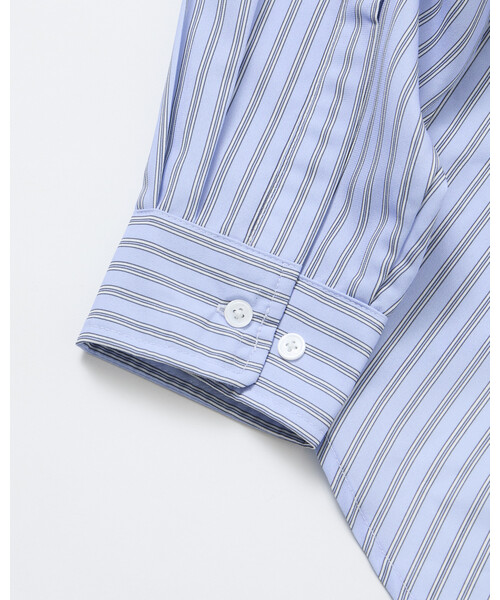 FREAK'S STORE（フリークスストア）の「限定展開 AiRide/エアライド リラックスフィット レギュラーカラーL/Sシャツ/ポケッタブル/吸水速乾/UVカット（シャツ/ブラウス・メンズ・ベージュ/チャコールグレー/ブラック/ネイビー/ブルー系その他・MEDIUM/SMALL/LARGE）」の9枚目の写真