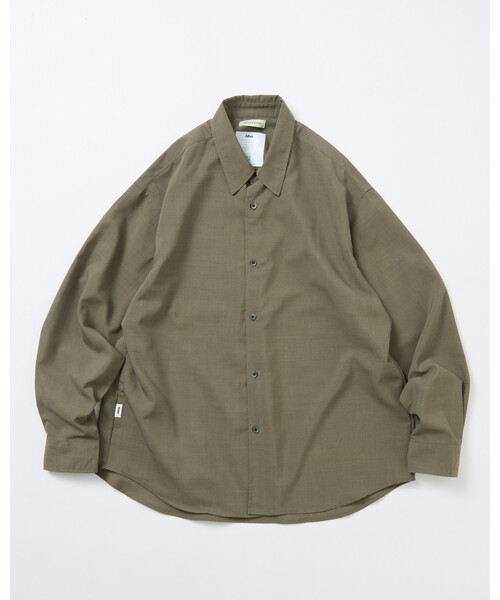 FREAK'S STORE（フリークスストア）の「限定展開 AiRide/エアライド リラックスフィット レギュラーカラーL/Sシャツ/ポケッタブル/吸水速乾/UVカット（シャツ/ブラウス・メンズ・ベージュ/チャコールグレー/ブラック/ネイビー/ブルー系その他・MEDIUM/SMALL/LARGE）」の11枚目の写真