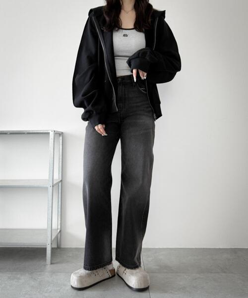 WEGO（ウィゴー）の「WEGO/【26年春夏新作】スタッズデザインサボ（サンダル・レディース・ブラック/ライトベージュ・SMALL/LARGE/MEDIUM）」の6枚目の写真