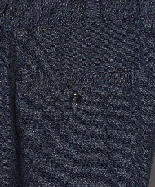 UNITED ARROWS（ユナイテッドアローズ）の「＜Lee x Scye for UNITED ARROWS＞CHETOPA WORK TROUSERS/ワンウォッシュ デニム トラウザーズ（デニムパンツ・メンズ・ネイビー・29inch/33inch/31inch/35inch）」の5枚目の写真