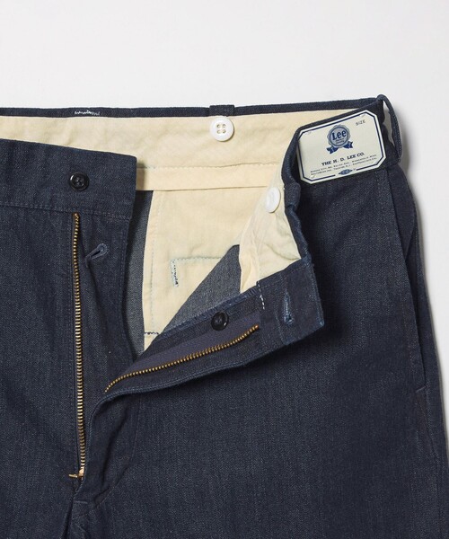 UNITED ARROWS（ユナイテッドアローズ）の「＜Lee x Scye for UNITED ARROWS＞CHETOPA WORK TROUSERS/ワンウォッシュ デニム トラウザーズ（デニムパンツ・メンズ・ネイビー・29inch/33inch/31inch/35inch）」の6枚目の写真