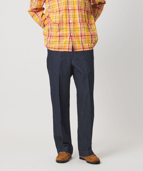 UNITED ARROWS（ユナイテッドアローズ）の「＜Lee x Scye for UNITED ARROWS＞CHETOPA WORK TROUSERS/ワンウォッシュ デニム トラウザーズ（デニムパンツ・メンズ・ネイビー・29inch/33inch/31inch/35inch）」の12枚目の写真