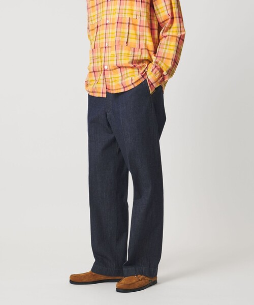 UNITED ARROWS（ユナイテッドアローズ）の「＜Lee x Scye for UNITED ARROWS＞CHETOPA WORK TROUSERS/ワンウォッシュ デニム トラウザーズ（デニムパンツ・メンズ・ネイビー・29inch/33inch/31inch/35inch）」の13枚目の写真