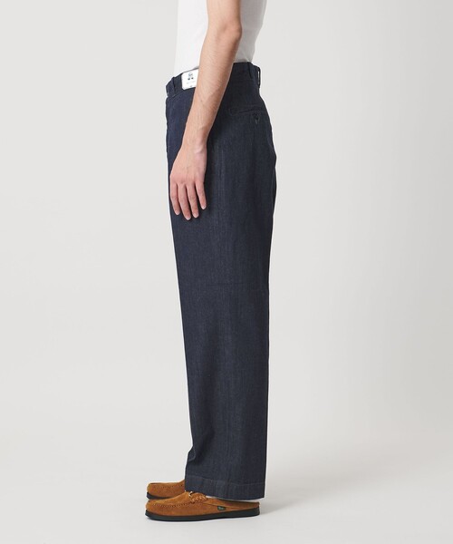 UNITED ARROWS（ユナイテッドアローズ）の「＜Lee x Scye for UNITED ARROWS＞CHETOPA WORK TROUSERS/ワンウォッシュ デニム トラウザーズ（デニムパンツ・メンズ・ネイビー・29inch/33inch/31inch/35inch）」の16枚目の写真