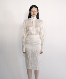 Lining Long Collar Shirt