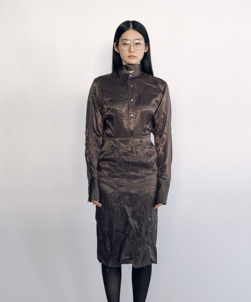 Lining Long Collar Shirt（シャツ/ブラウス）｜KEISUKEYOSHIDA