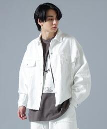 DANKE SCHON（ダンケシェーン）の「DankeSchon/ダンケシェーン/NEEDLEPUNCH DENIM 3rd JACKET（デニムジャケット）」
