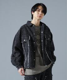 DANKE SCHON（ダンケシェーン）の「DankeSchon/ダンケシェーン/NEEDLEPUNCH DENIM 3rd JACKET（デニムジャケット）」