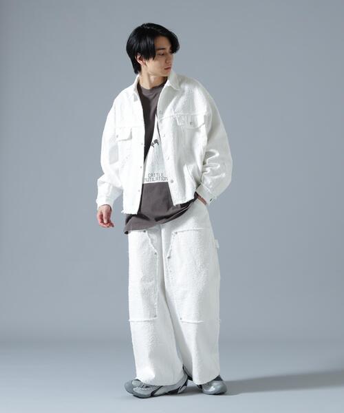 DANKE SCHON(ダンケシェーン)の「DankeSchon/ダンケシェーン/NEEDLEPUNCH DENIM 3rd JACKET(デニムジャケット・レディース・ブルー/ホワイト/ブラック・L/S/M)」の21枚目の写真