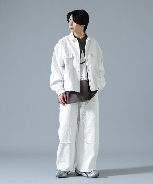 DANKE SCHON(ダンケシェーン)の「DankeSchon/ダンケシェーン/NEEDLEPUNCH DENIM 3rd JACKET(デニムジャケット・レディース・ブルー/ホワイト/ブラック・L/S/M)」の22枚目の写真