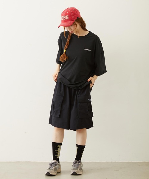 MILKFED.(ミルクフェド)の「CARGO SHORTS(その他パンツ・レディース・ブラック/オリーブ/ベージュ・ONE SIZE)」の8枚目の写真