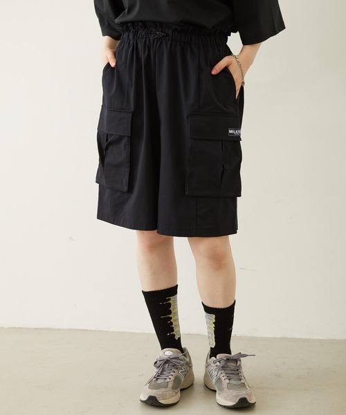 MILKFED.(ミルクフェド)の「CARGO SHORTS(その他パンツ・レディース・ブラック/オリーブ/ベージュ・ONE SIZE)」の11枚目の写真