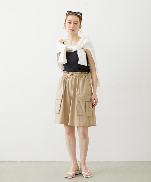 MILKFED.(ミルクフェド)の「CARGO SHORTS(その他パンツ・レディース・ブラック/オリーブ/ベージュ・ONE SIZE)」の15枚目の写真