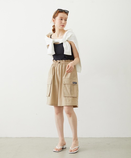 MILKFED.(ミルクフェド)の「CARGO SHORTS(その他パンツ・レディース・ブラック/オリーブ/ベージュ・ONE SIZE)」の16枚目の写真