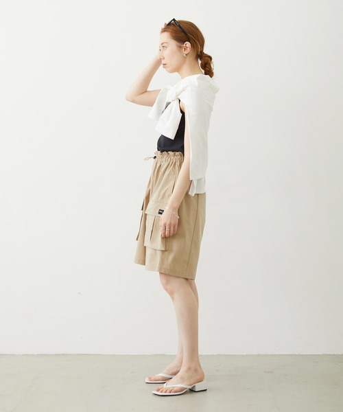 MILKFED.(ミルクフェド)の「CARGO SHORTS(その他パンツ・レディース・ブラック/オリーブ/ベージュ・ONE SIZE)」の18枚目の写真