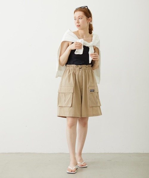 MILKFED.(ミルクフェド)の「CARGO SHORTS(その他パンツ・レディース・ブラック/オリーブ/ベージュ・ONE SIZE)」の19枚目の写真