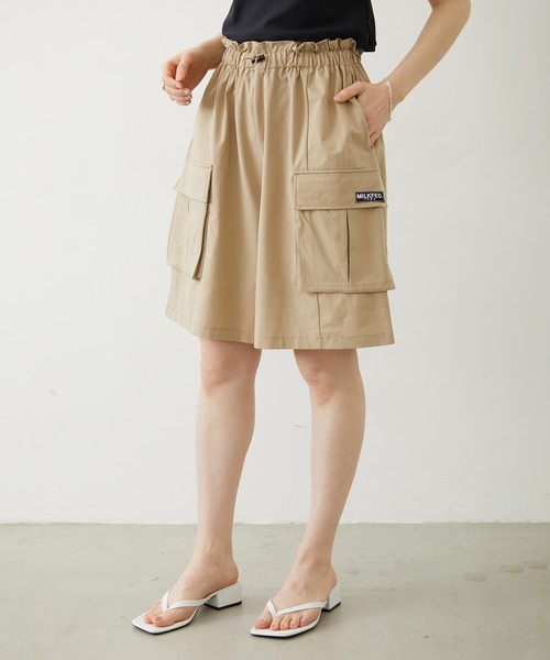 MILKFED.(ミルクフェド)の「CARGO SHORTS(その他パンツ・レディース・ブラック/オリーブ/ベージュ・ONE SIZE)」の20枚目の写真