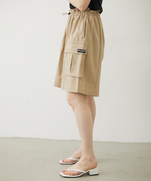 MILKFED.(ミルクフェド)の「CARGO SHORTS(その他パンツ・レディース・ブラック/オリーブ/ベージュ・ONE SIZE)」の22枚目の写真