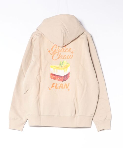 ARCHIVER(アーカイバ)の「【GRACE CHOW FLAN】 ケーキプリント P/O パーカー(パーカー・レディース・ベージュ・LARGE)」の9枚目の写真