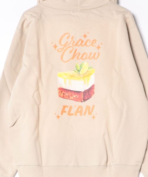ARCHIVER(アーカイバ)の「【GRACE CHOW FLAN】 ケーキプリント P/O パーカー(パーカー・レディース・ベージュ・LARGE)」の10枚目の写真